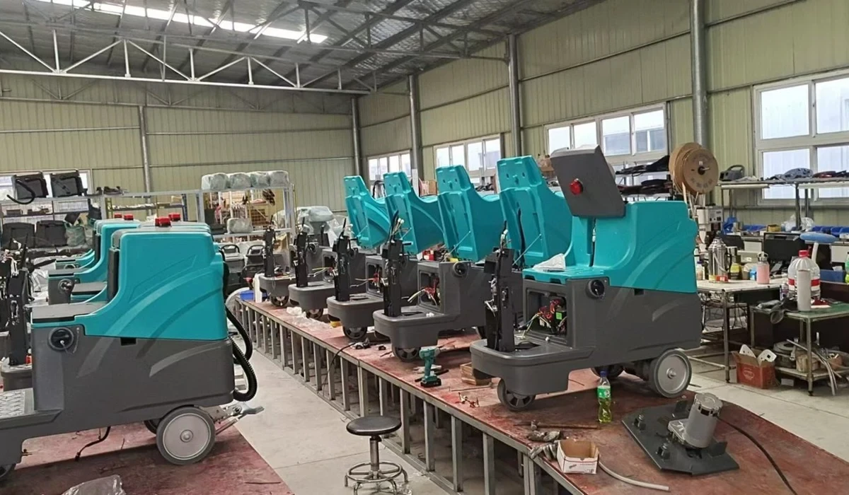 factory cleaning environment and facility conditions