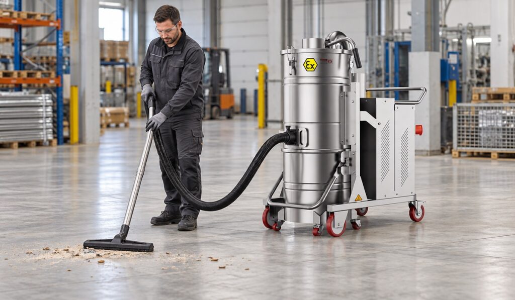 Concrete Floor Cleaning