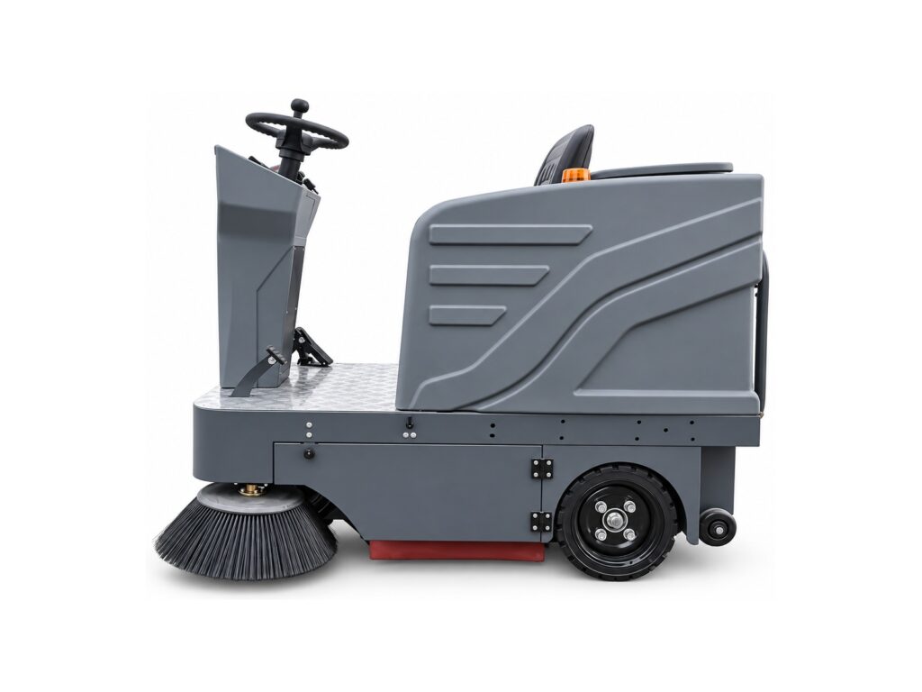 MRCH M12 — ride on floor sweepers on white background