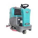 MRCH X58 ride-on scrubber on white background